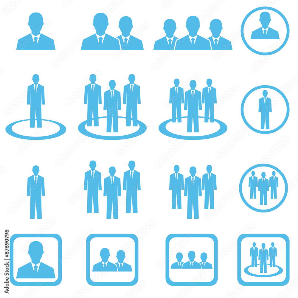 businessman team icon , businesspeople group icon , vector illu businessman team icon , businesspeople group icon , vector illu