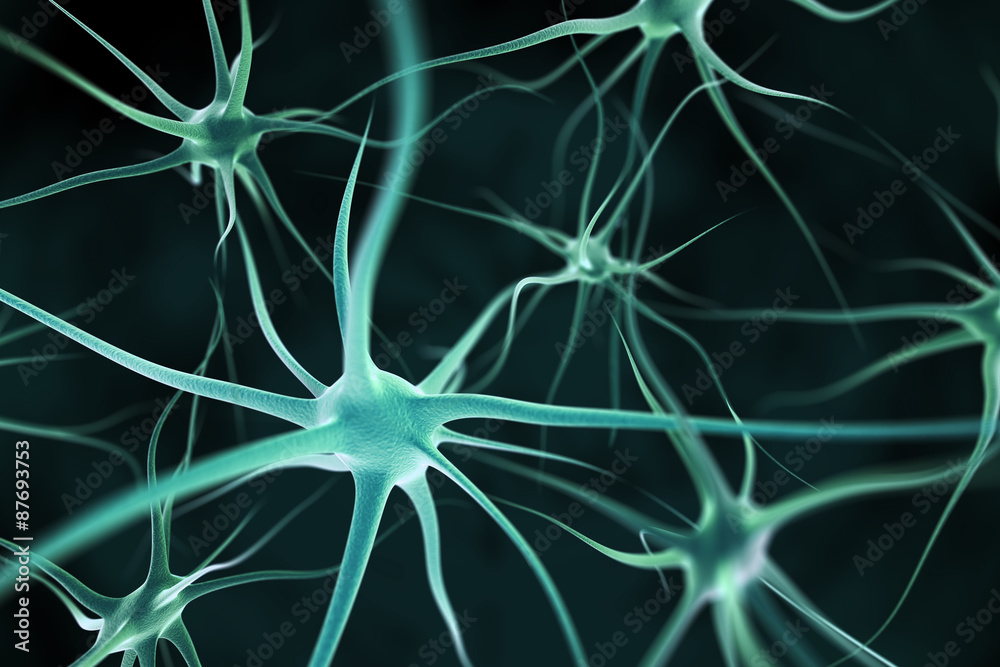 Neurons abstract background Neurons abstract background