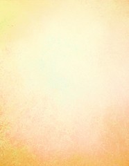 yellow orange background with faded center and distressed vintage texture, autumn background