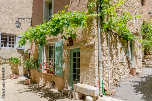 An old house in Moustiers-Sainte Mairie, France