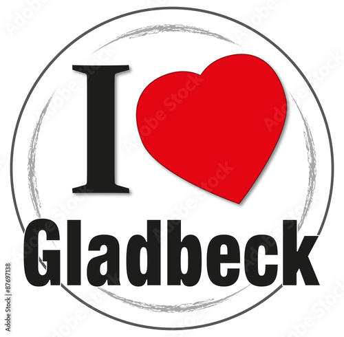 Stempel "I love Gladbeck"