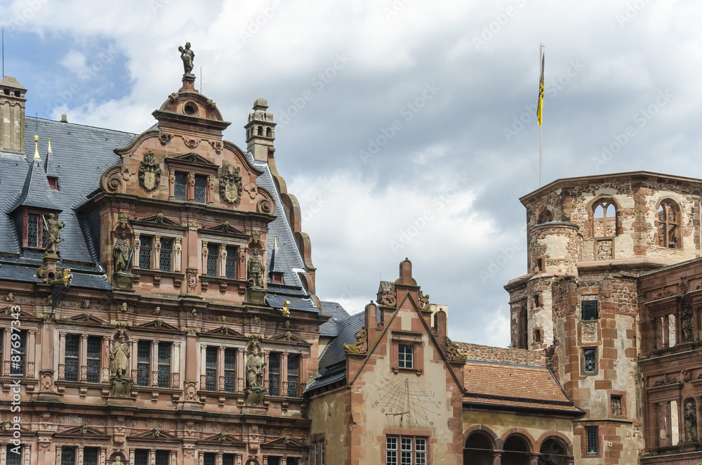 Castle of Heidelberg  (Heidelberger Schloss), Germany