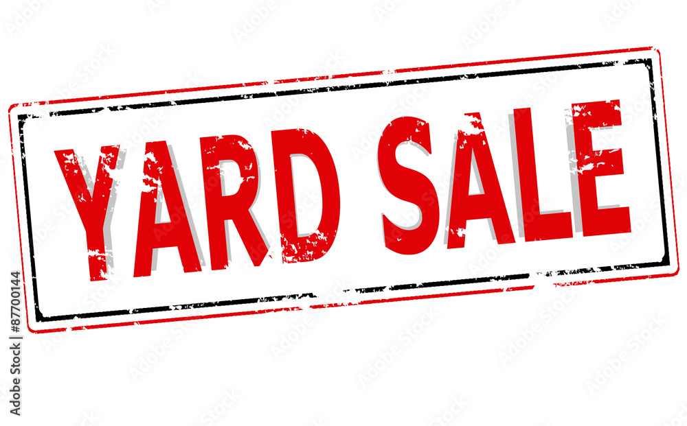 Yard sale Yard sale