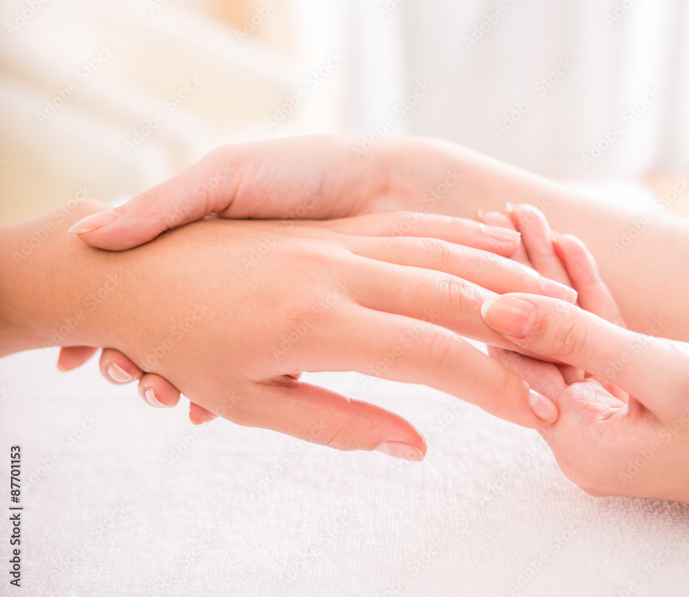 Naklejka premium Spa treatment