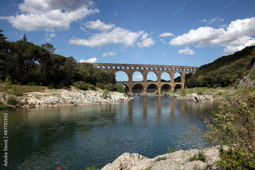 Fototapeta premium Le pont du Gard