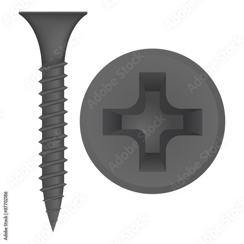Fényképezés Screw and Screw head