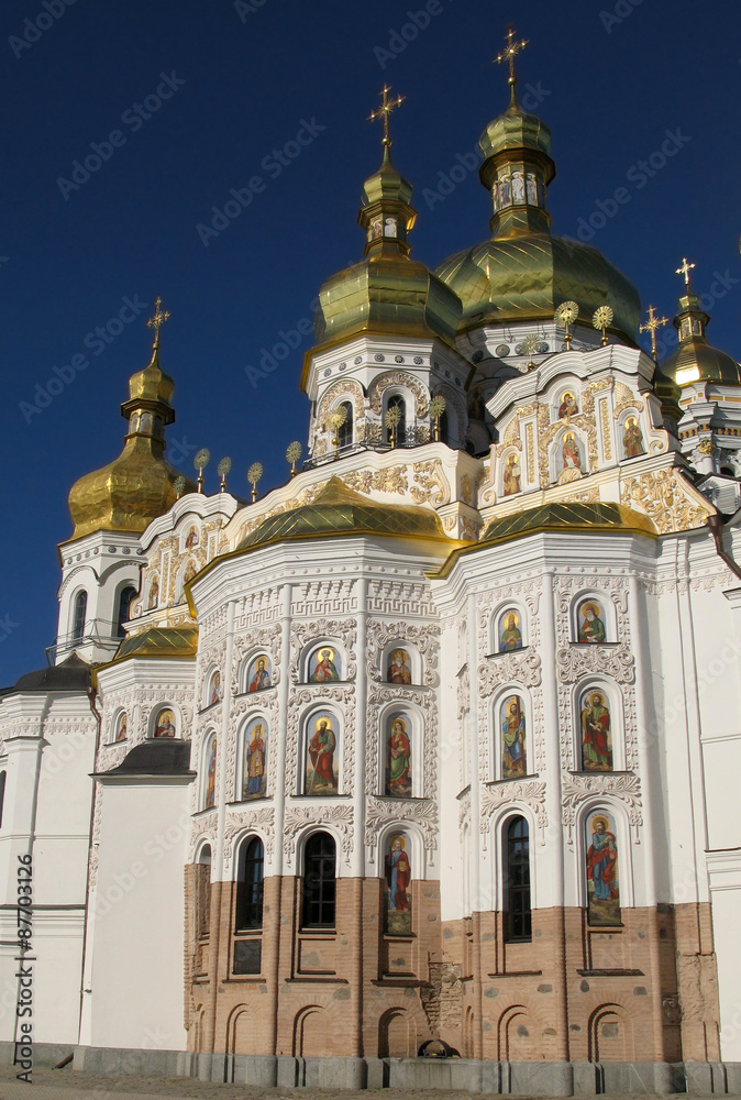 Assumption cathedral in Pecherskaya Lavra monastery - religious