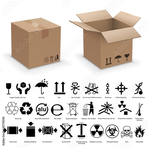 packing symbols photo