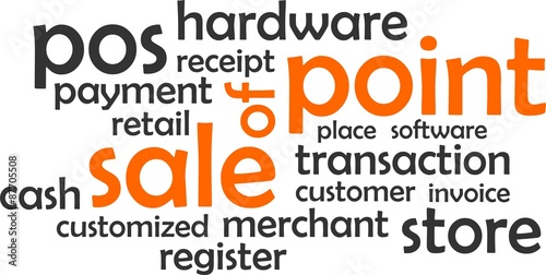 word cloud - point of sale
