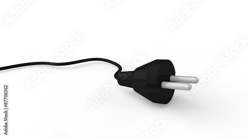 3d electric plug