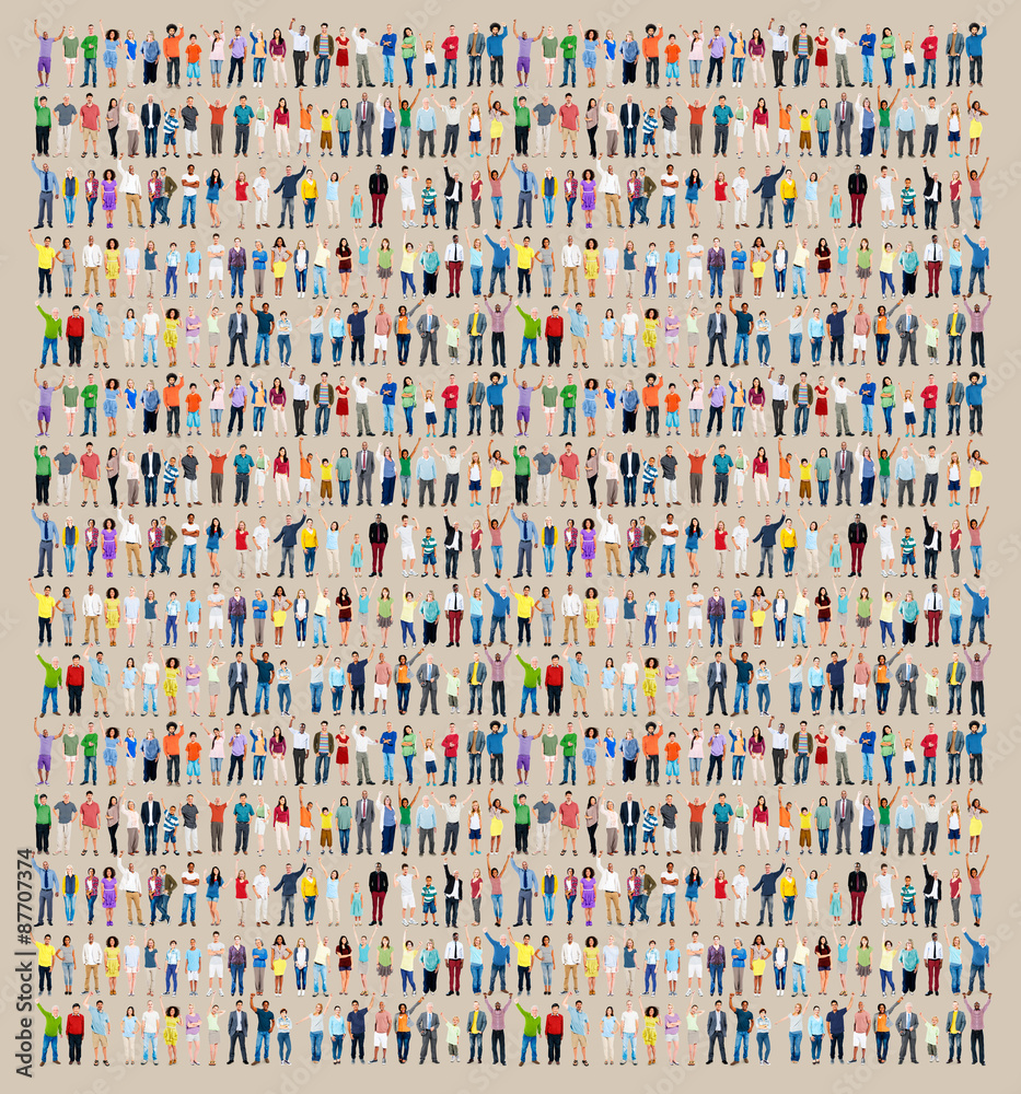 Multiethnic Casual People Togetherness Celebration Arms Raised C Multiethnic Casual People Togetherness Celebration Arms Raised C