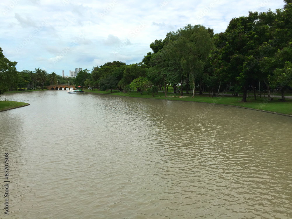 Fototapeta premium Lake view