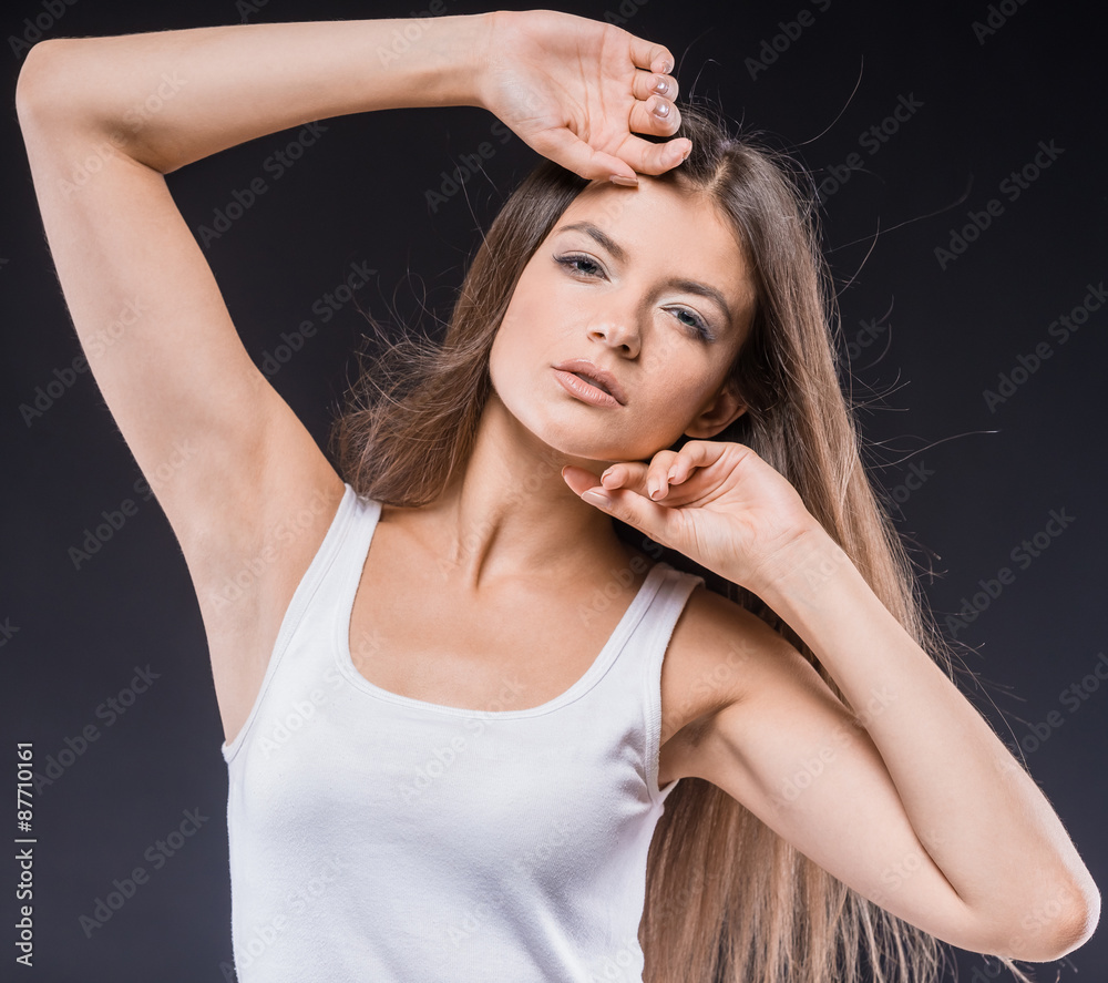 Fototapeta premium Beauty woman