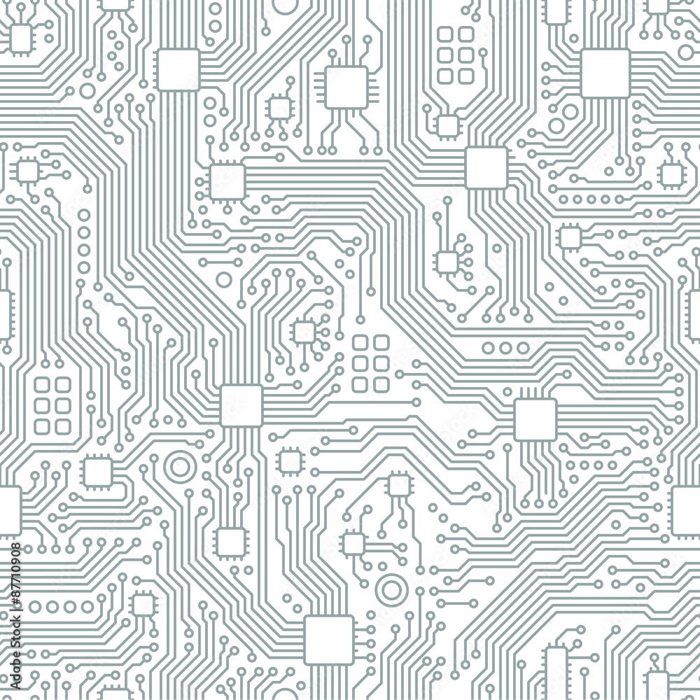 Technology abstract motherboard illustration background