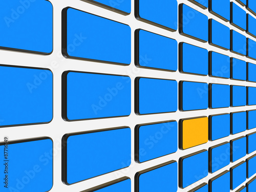 Abstract background with rectangles