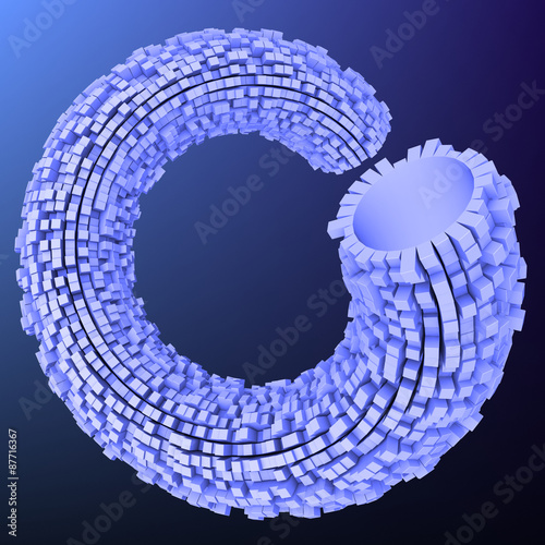Abstract spiral structure