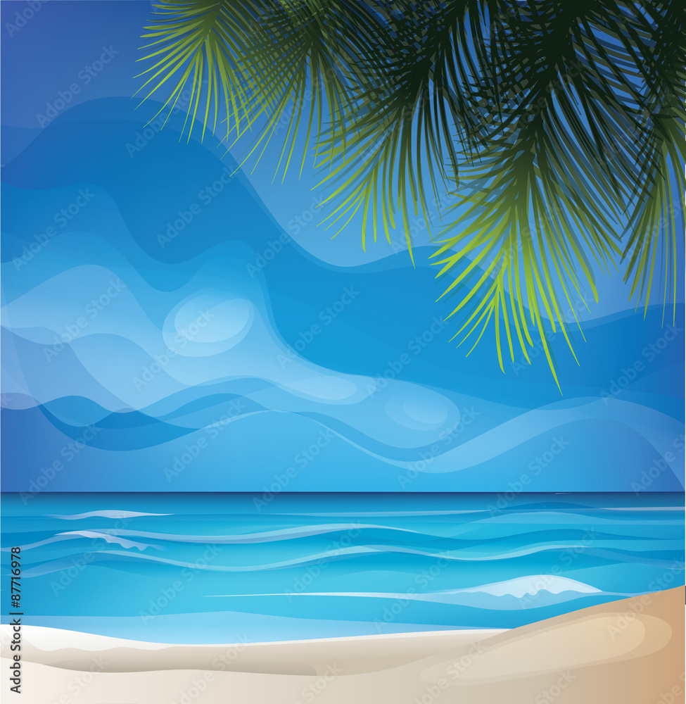  tropic exotic island beach landscape
