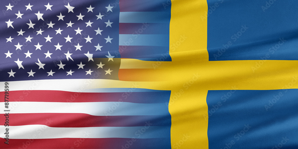 USA and Sweden