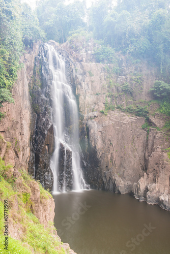 Haew Narok waterfall at national park photo