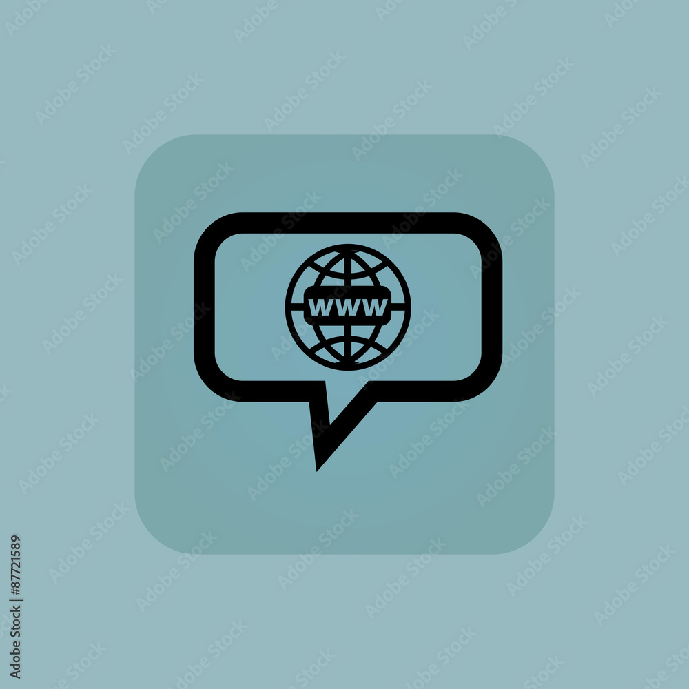 Pale blue global network message Pale blue global network message