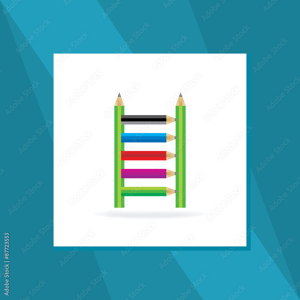 creative pencil education concept vector creative pencil education concept vector