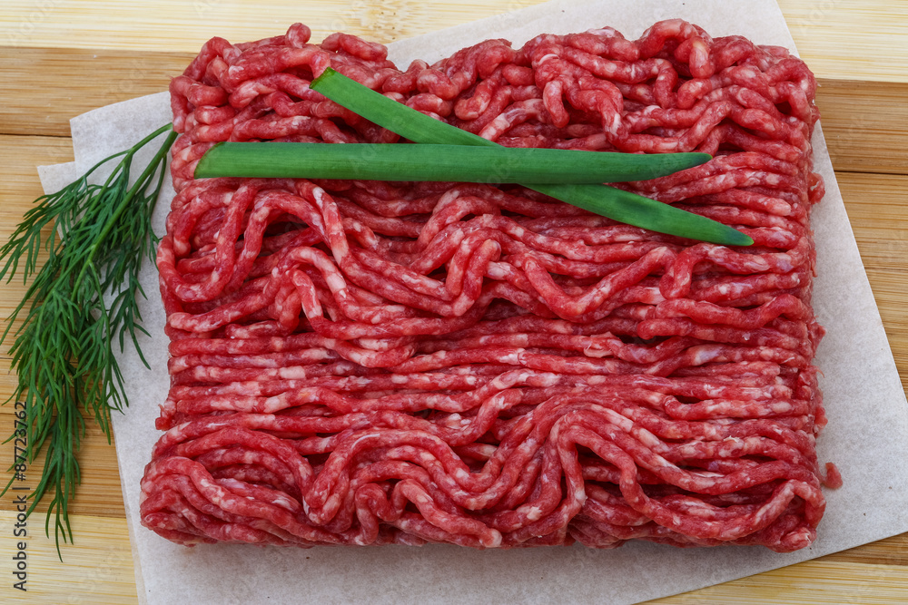 Raw minced meat Raw minced meat