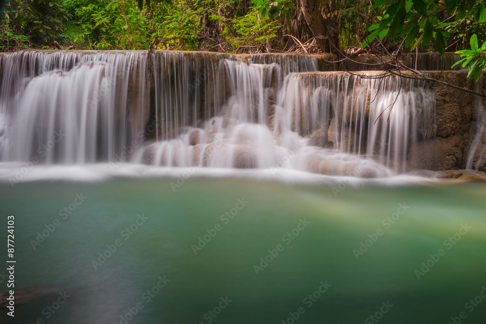 Huay Mae Khamin waterfall Huay Mae Khamin waterfall
