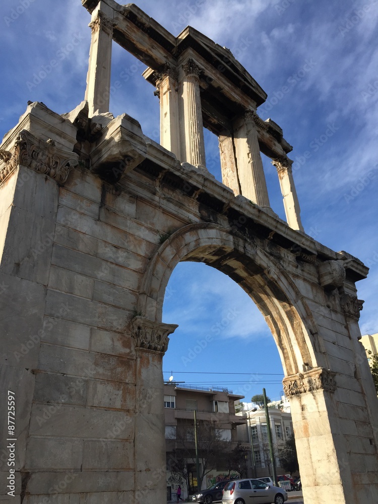 Porta di Adriano, Atene, Grecia