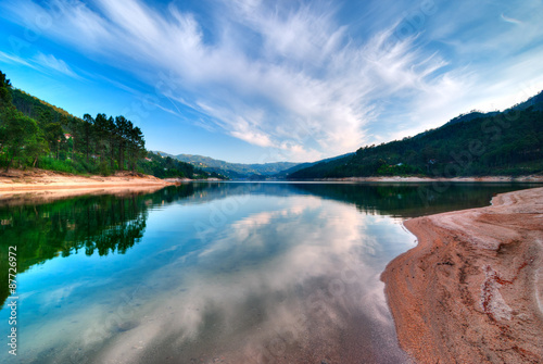 Sky Reflecting in Water