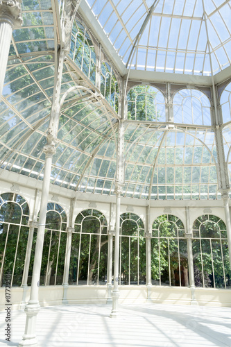 Inside the crystal palace