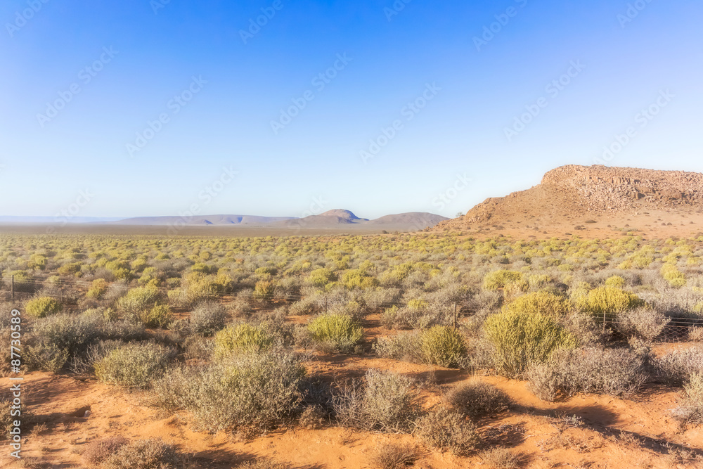 Landscape in Northern Cape, South Africa Landscape in Northern Cape, South Africa