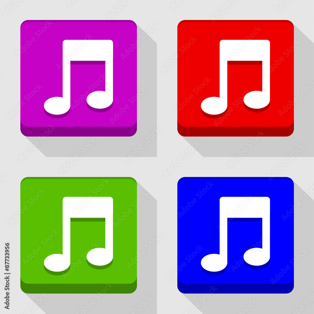 Musics icons set great for any use. Vector EPS10. Musics icons set great for any use. Vector EPS10.