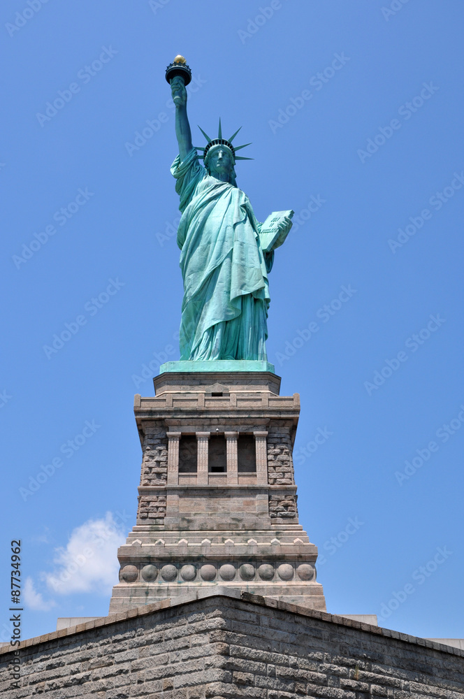 Obraz premium Statue of Liberty in New York, USA.