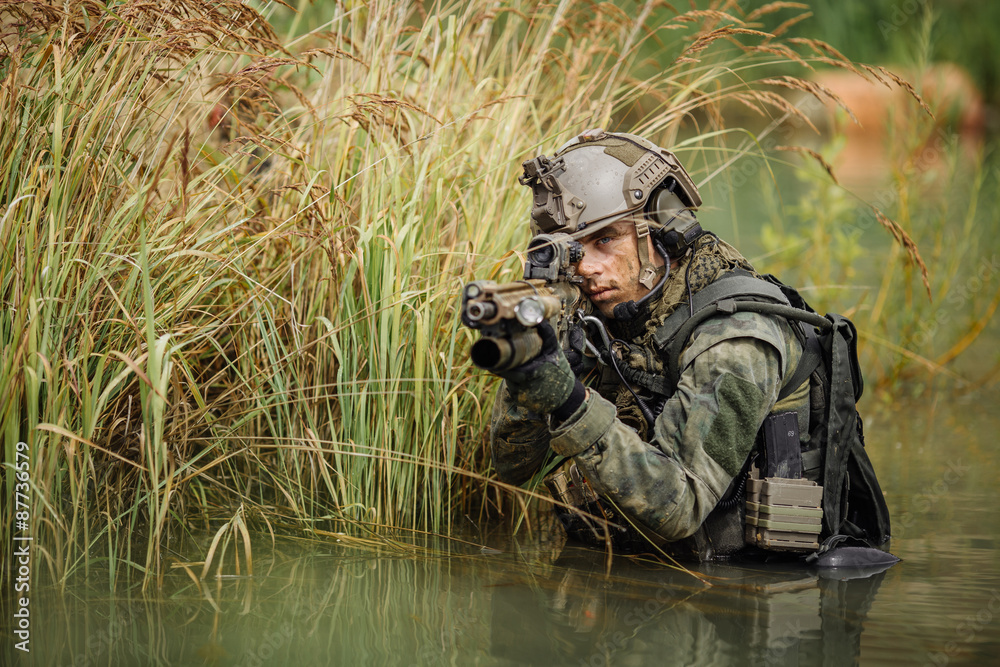 rangers during the military operation rangers during the military operation
