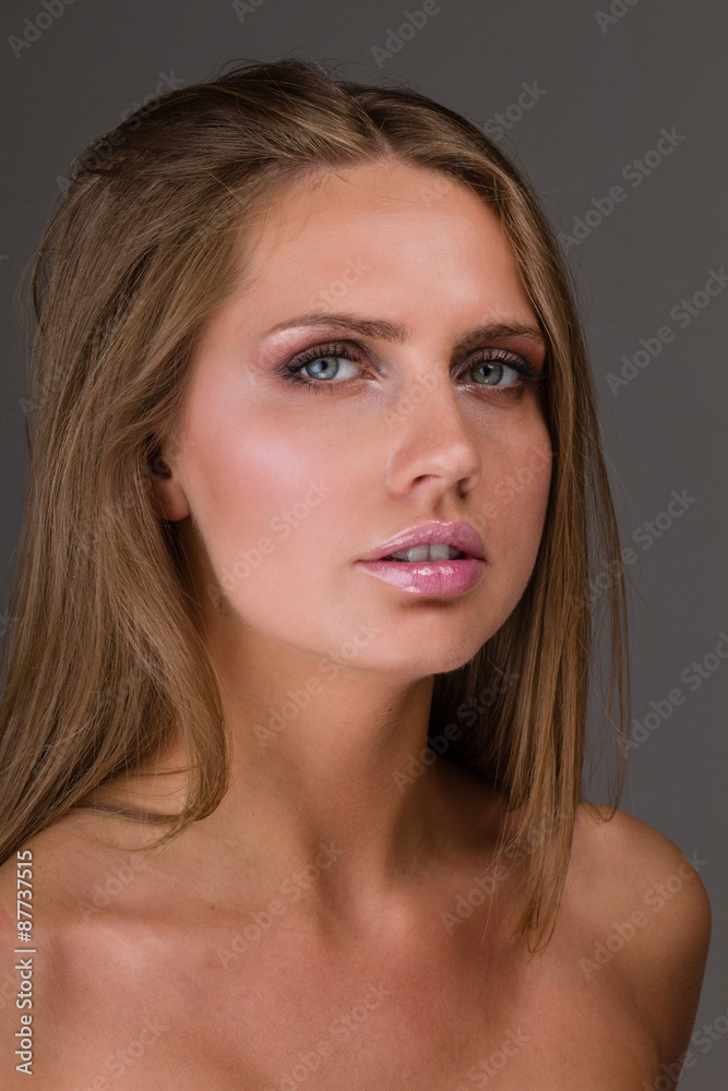 Portrait of a beautiful young woman Portrait of a beautiful young woman