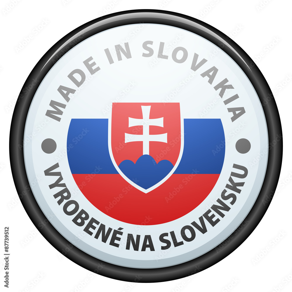 Made in Slovakia (non-English text - Made in Slovakia)