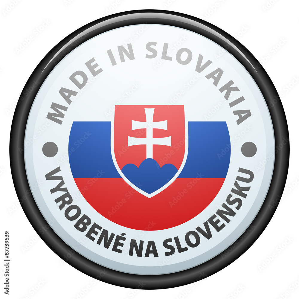 Made in Slovakia (non-English text - Made in Slovakia) Made in Slovakia (non-English text - Made in Slovakia)