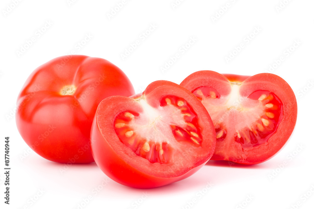 Tomato vegetable isolated on white background cutout Tomato vegetable isolated on white background cutout