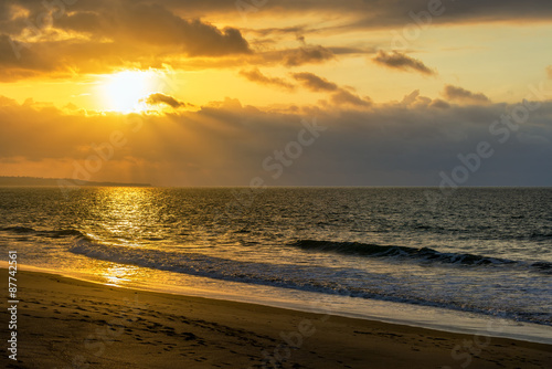 Ecuador Beach Sunset