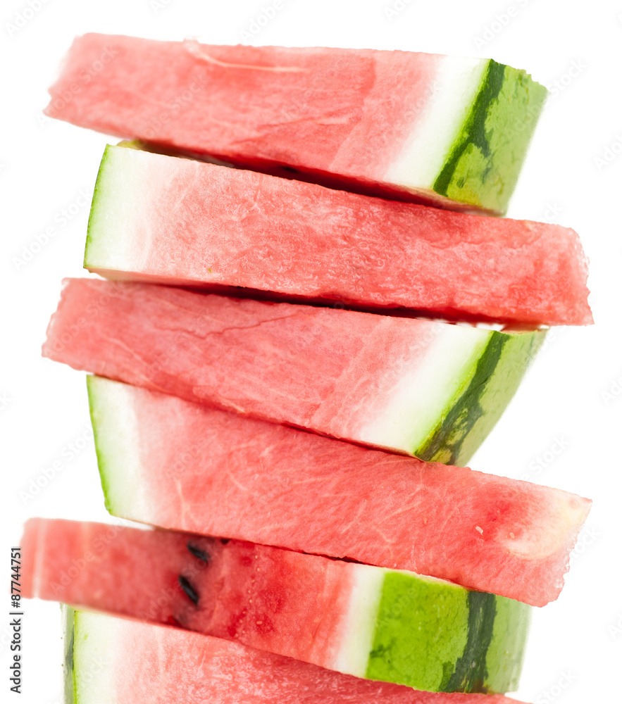 Closeup of watermelon slices Closeup of watermelon slices