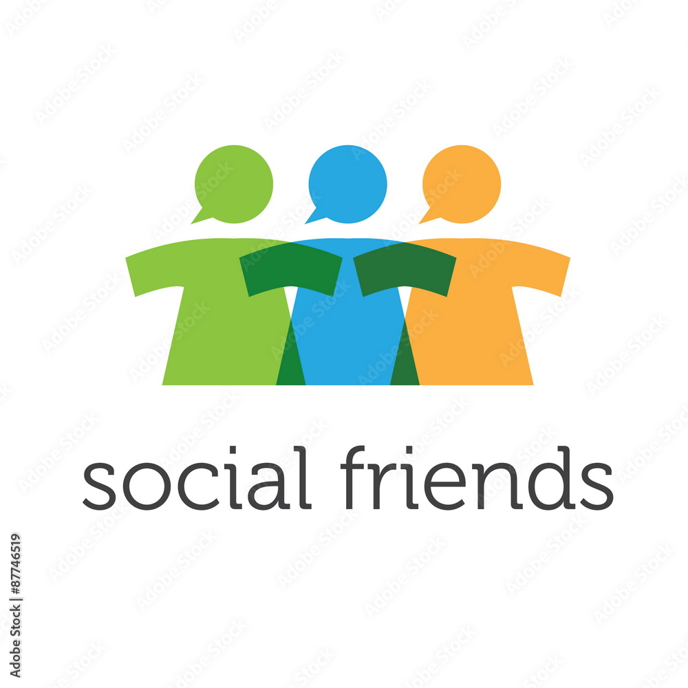Illustration concept of social network. Vector Illustration concept of social network. Vector