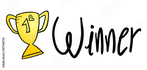 winner sign