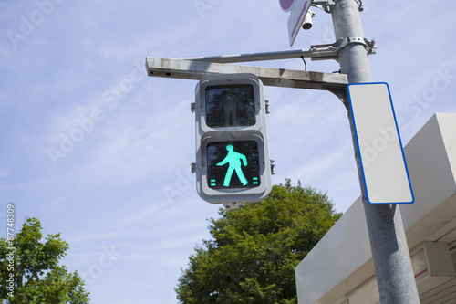 walk sign in Japan