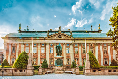 Photography The House of Nobility - Riddarhuset in Stockholm, Sweden.