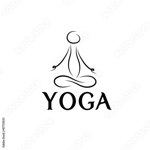 Yoga lotus pose