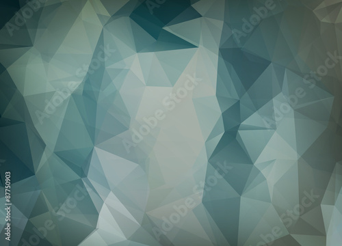 Fototapeta Naklejka Na Ścianę i Meble -  Abstract vector background of triangles polygon wallpaper. Web d