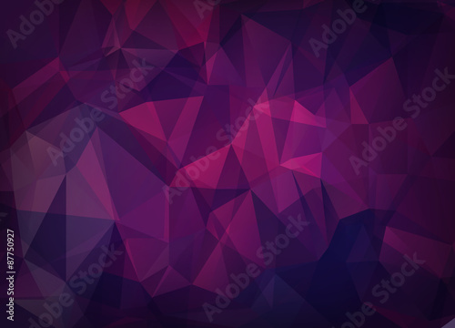 Abstract vector background of triangles polygon wallpaper. Web d