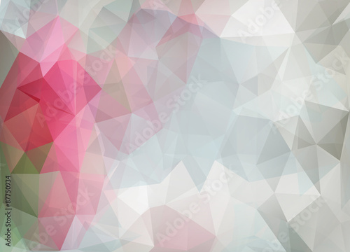 Abstract vector background of triangles polygon wallpaper. Web d