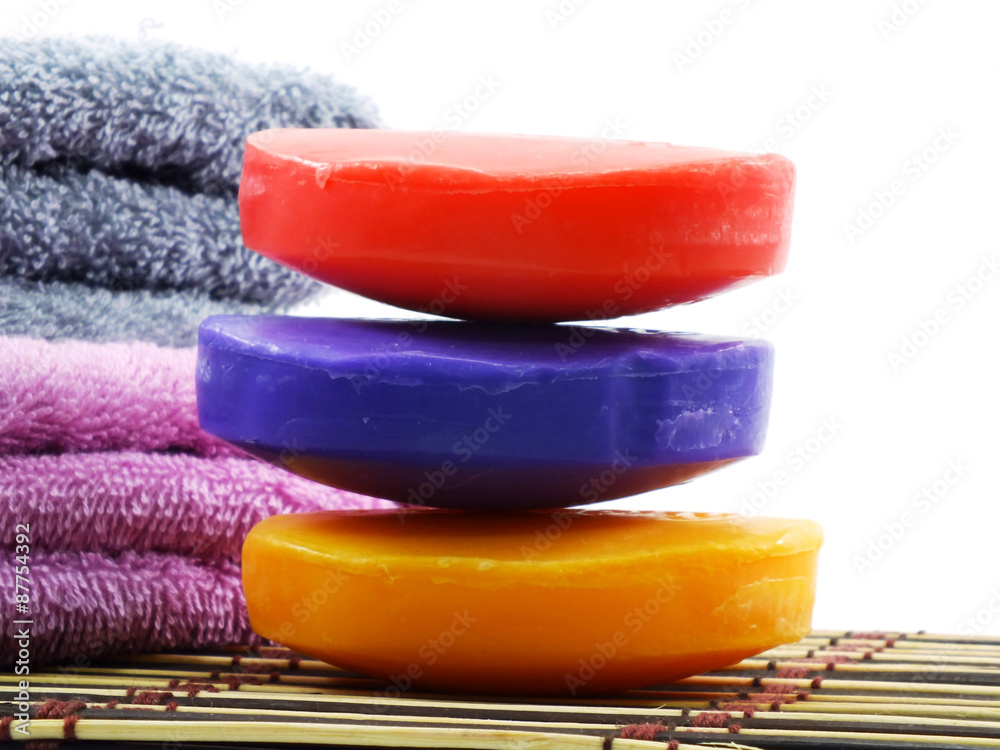 soap for clean and health skin care with vitamin from natural