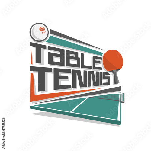 Table tennis logo